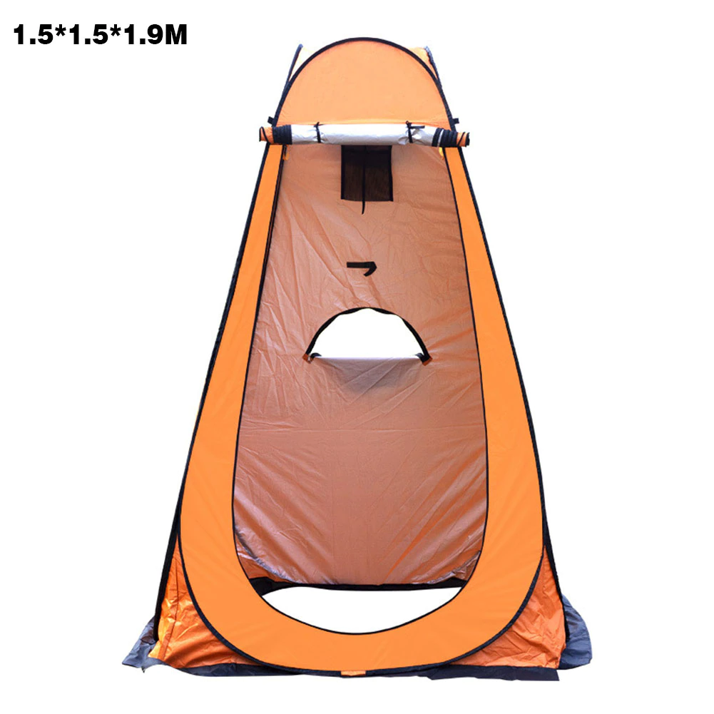 Cheap Goat Tents Pop Up Pod Privacy Nature Tent Changing Room Outdoor Awnings Portable Tarp Shower Camp Toilet Rain Shelter For Camping Accessory   